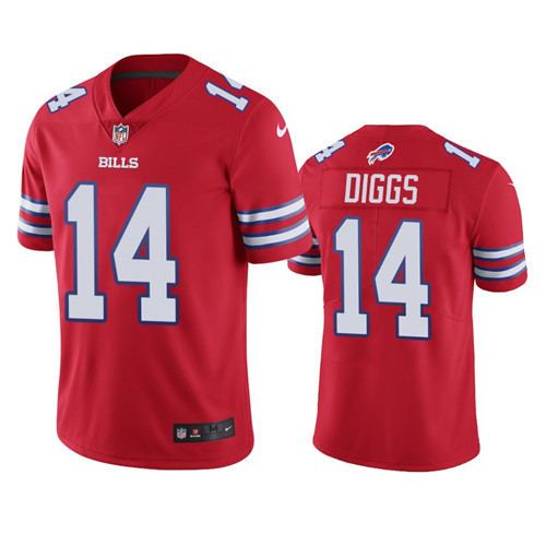 Youth Buffalo Bills #14 Stefon Diggs Red Vapor Untouchable Limited Stitched Jersey
